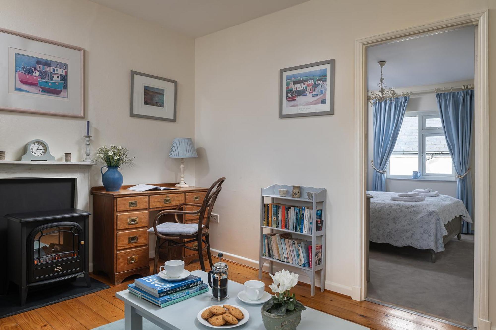 The Boathouse For Two, St Davids, Garage Parking Villa Eksteriør bilde